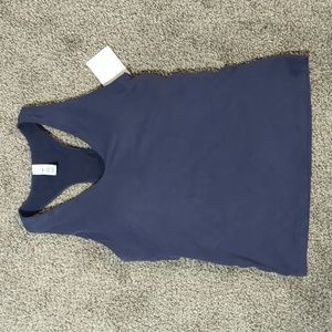 Aerie Offline Racerback Real Me Tank Blue